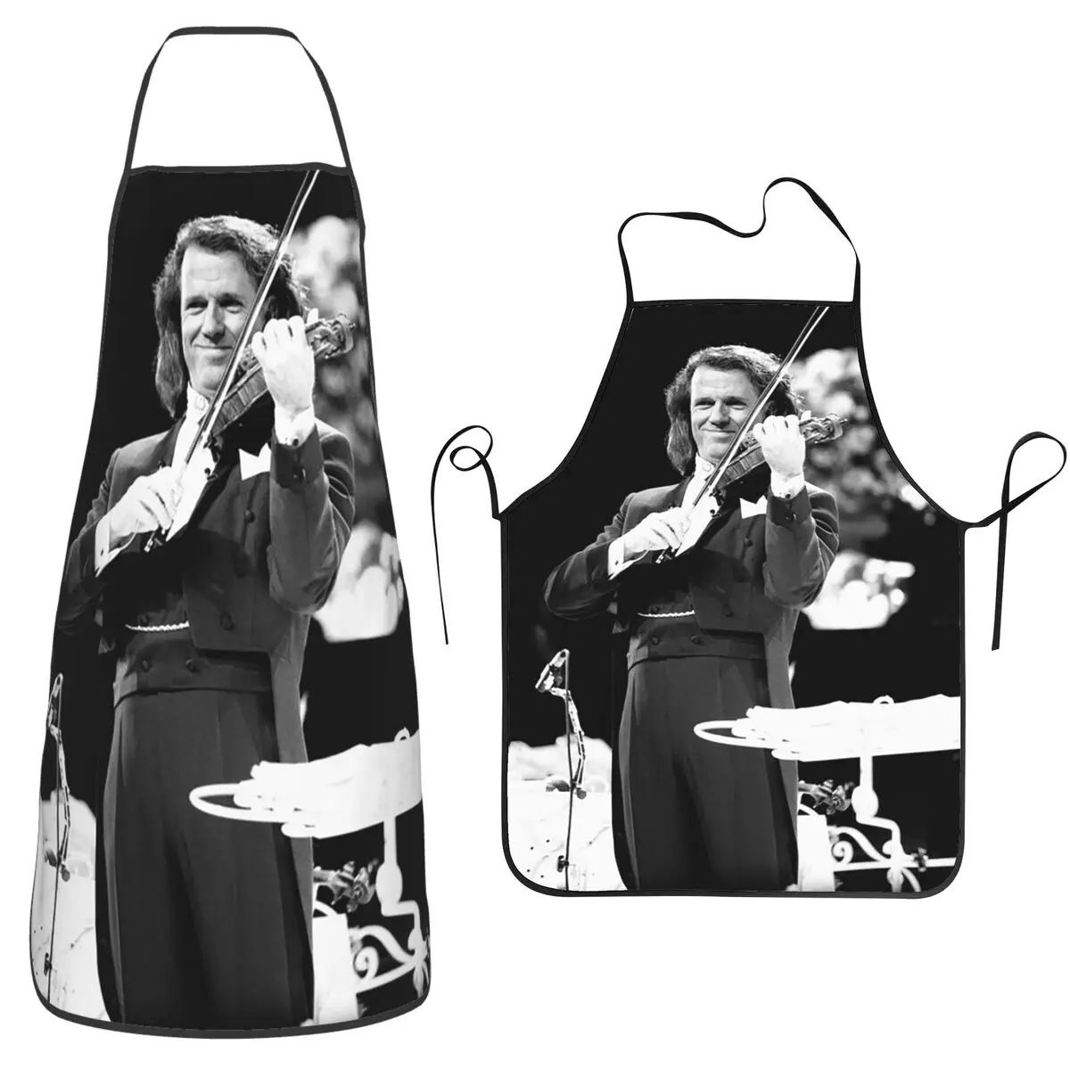 Andre Rieu Best Of Andre Rieu Delantales musicales Chef Cocina Tablier Babero impermeable Limpieza de cocina Delantal para mujeres Hombres Jardinería