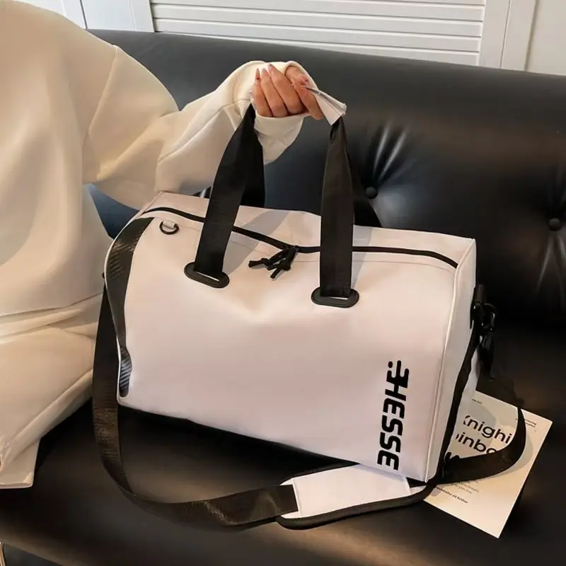 unisex-lightweight-travel-bag-large-capacity-sports-fitness-bag-handheld-durable-oxford-cloth-short-trip-bag-for-men-and-women