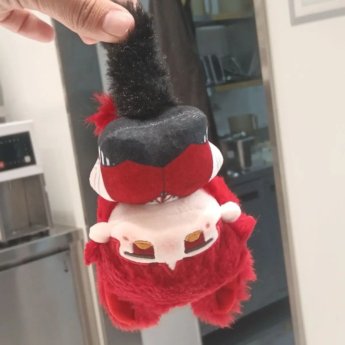 Anime Iruma-kun Nowa Opera Pluszowa Lalka Urocza z Uszami i Ogonem Brelok 10cm Prezent