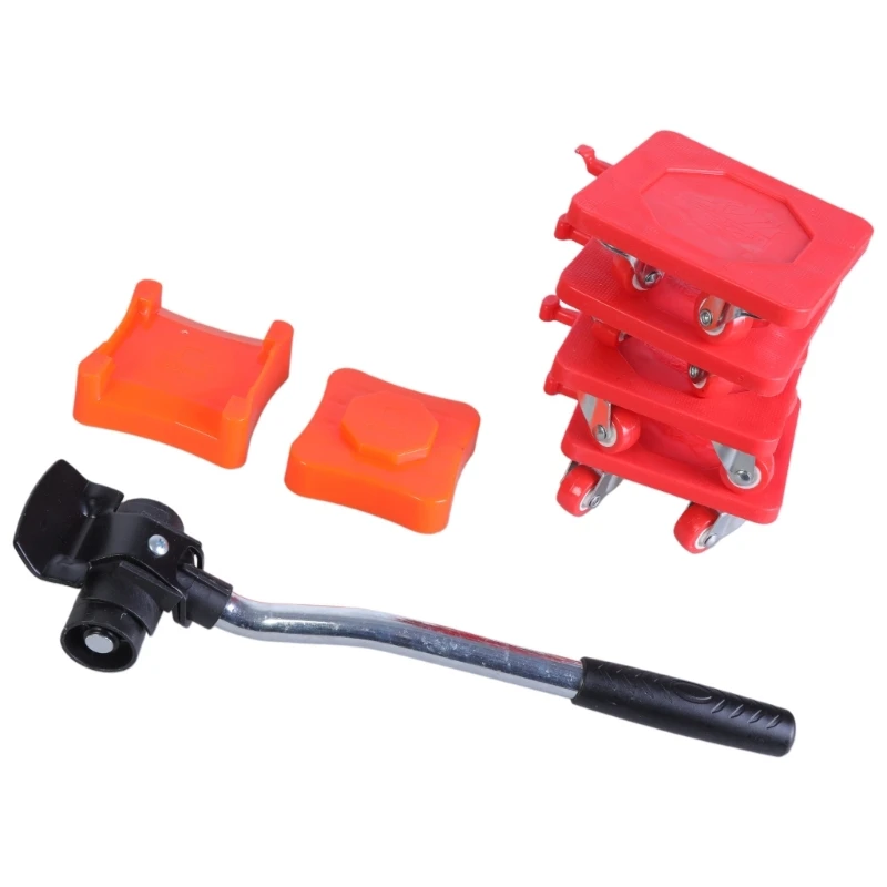 Mudanzas muebles multiusos con ruedas generales Juego ruedas móviles para muebles Instalaciones simples para uso en y