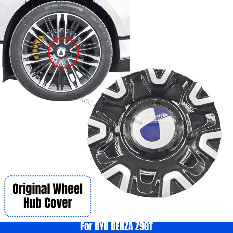 For BYD DENZA Z9 Z9GT Car Floating Wheel Center Cap 20 21 inch Wheel Hub Emblems wheel Decorative Covers Wheels Hubcap Core Logo