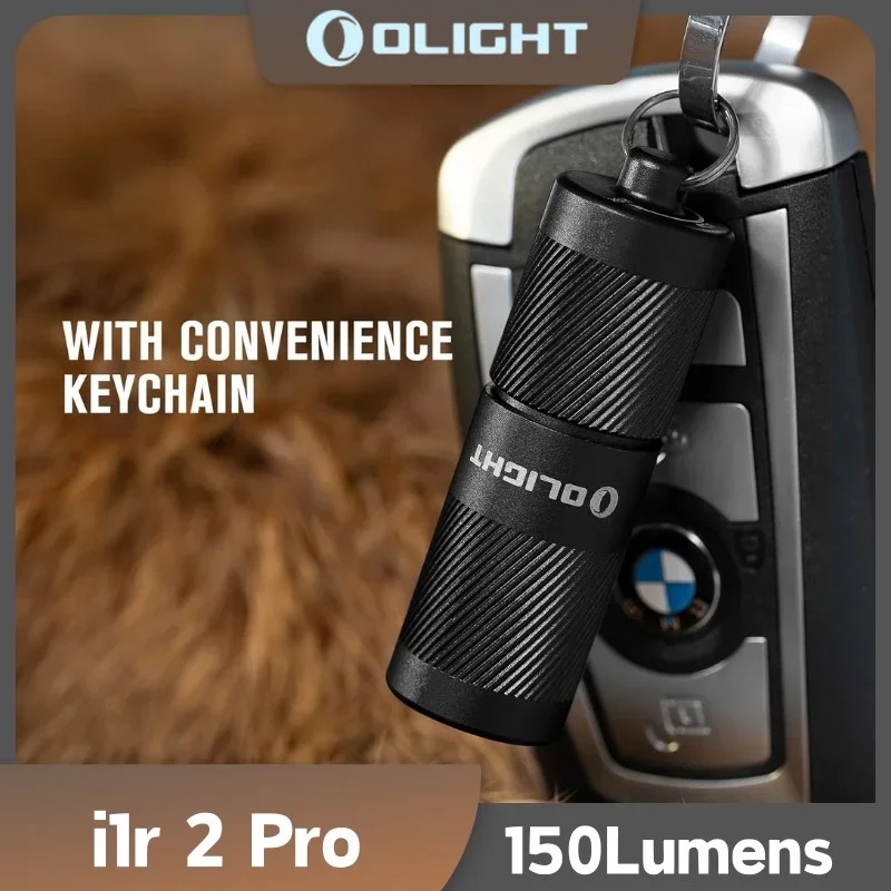 Olight  i1R 2 PRO 180 Lumens Higher-performance USB-C Rechargeable Flashlight Keychain Light