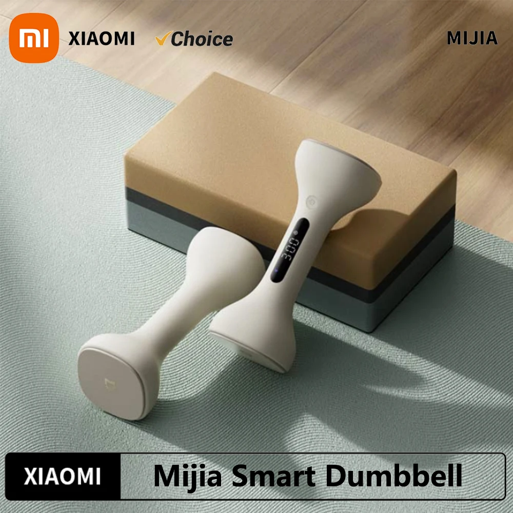 

Xiaomi Mijia Интеллектуальный набор гантелей 1 кг/2 кг Умное оборудование для отслеживания движения Фитнес-тренировки Домашний тренажерный зал для Mi Home APP