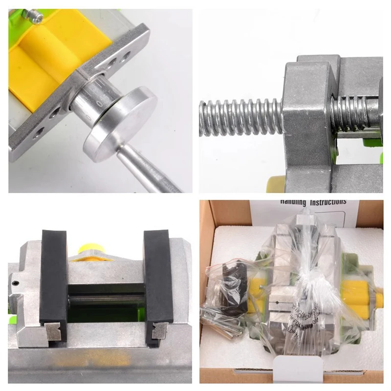 Сверхмощные фрезерные сверлильные тиски 2-в-1 с поворотным основанием; Прецизионные крестообразные тиски для верстака для машинного магазина.