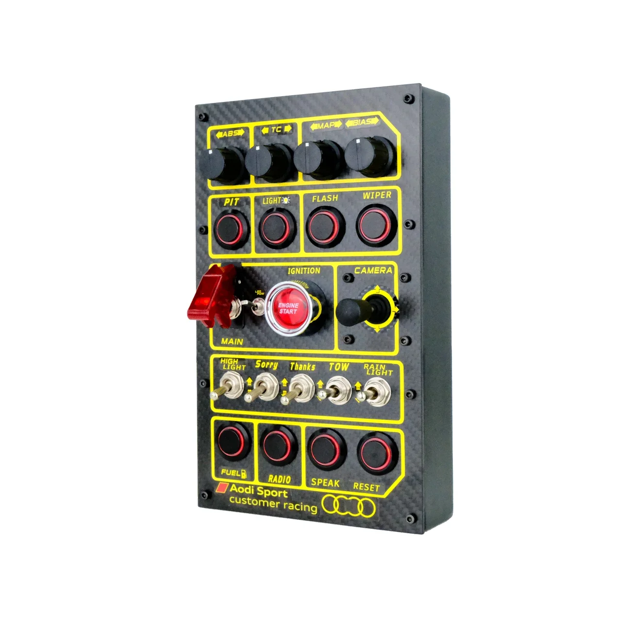 For SIMDID D30 racing simulation central control box, multifunctional control button box