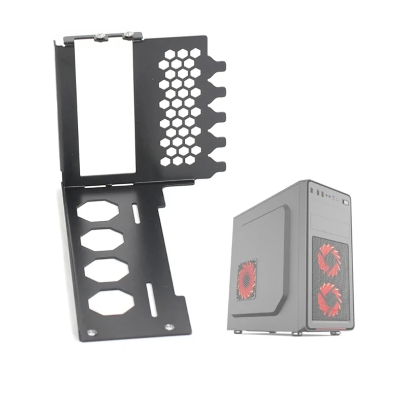 Soporte de montaje Vertical para GPU, soporte para tarjeta gráfica, estante de soporte VGA para tarjeta de Video, soporte de Metal duradero para computadora DIY, fácil de instalar