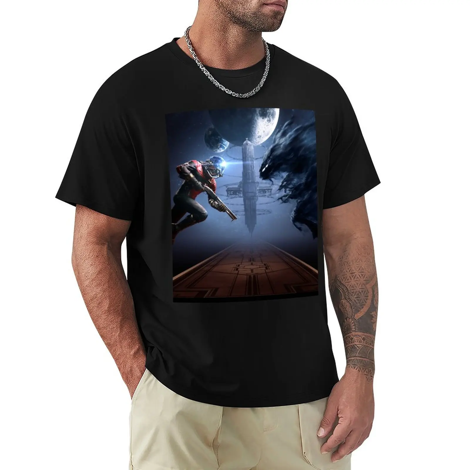 

Prey (no title) T-Shirt plain t-shirt T-shirt short graphics t shirt summer top funny t shirts for men