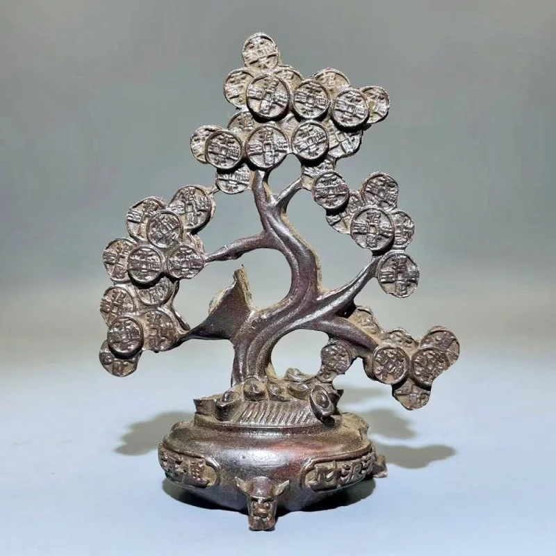 

Ingot Money Tree Decoration Antique Collection Retro Money Tree Home Decorative Small Ornaments