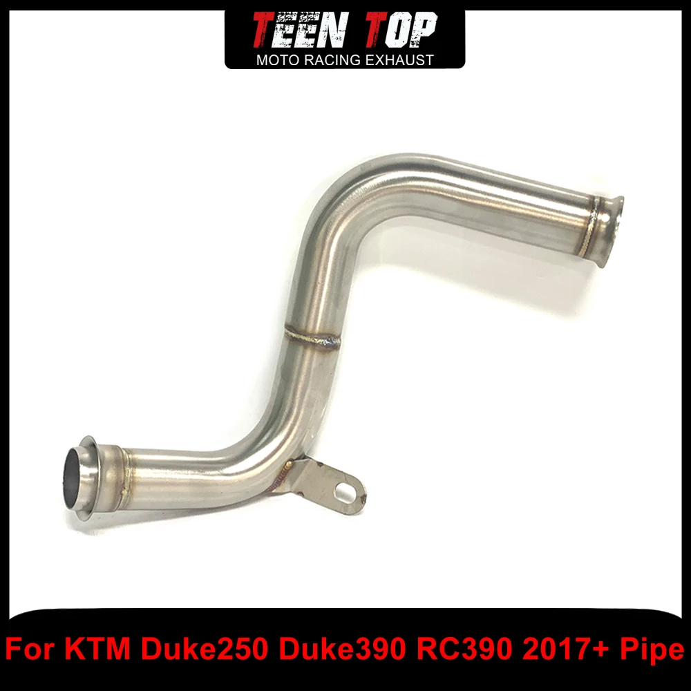 

Stainless Steel Exhaust Connection Pipe For KTM Duke250 Duke390 RC390 Decat Pipe Motorcycle Escape RC390 2017+ Tube