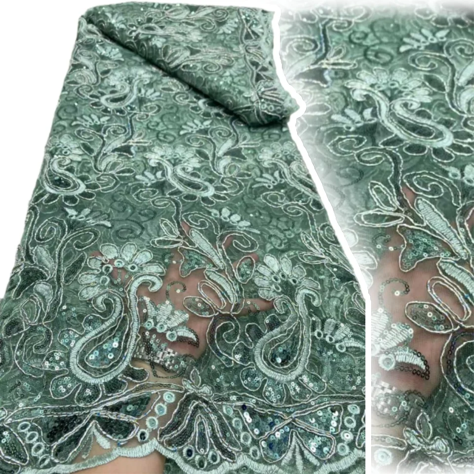 

Новинка 2025, розовая французская нигерийская кружевная ткань, высокое качество, тюль, африканская кружевная ткань, свадебное африканское французское тюлевое кружево TP1494