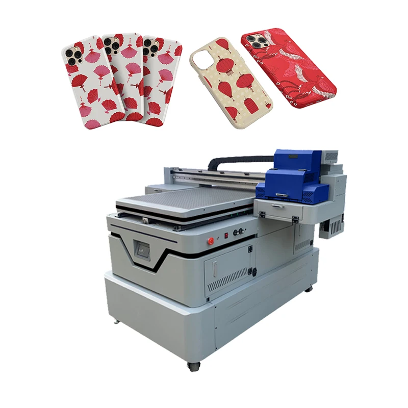 Multifunction 6090 UV FlatBed Machine Print Phone Case Glass Bottle Pen PVC Acrylic Ceramic Wood Metal