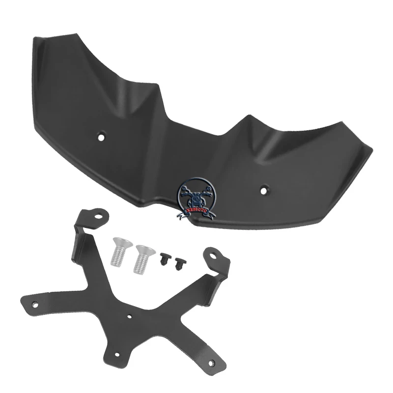 سبويلر أمامي للدراجة النارية عارية downforce الهوائية المفسدين الجناح منحرف للشارع الثلاثي 765R 765RS 765 R RS 2023-2025