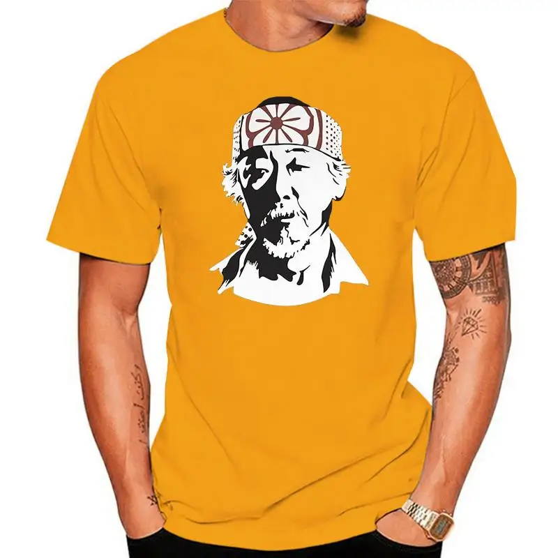 Mr Miyagi T-Shirt 100% Cotton The Karate Kid Tribute Pat Morita Martial Arts Printing Apparel? Tee Shirt