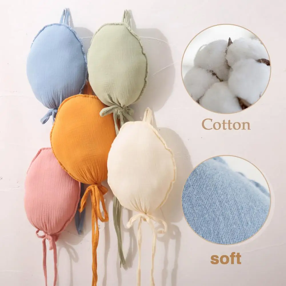 Newborn Baby Balloon Decor Cloth Balloon Decor Soft Fabric Balloon Wall Hanging for Room Kids Bedroom Decor Cute for Newborn