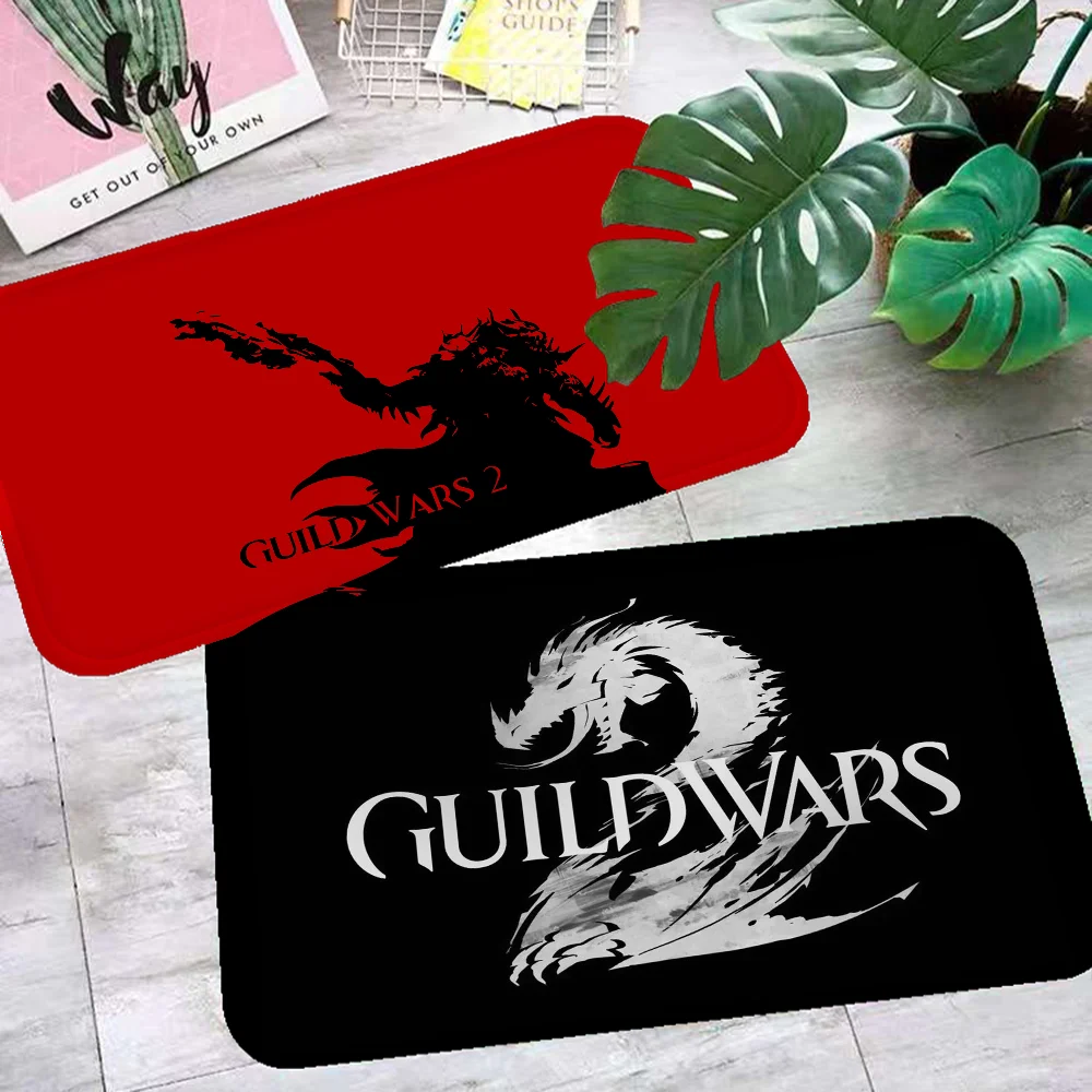 

Guild Wars Floor Carpet Anti-slip Absorb Water Long Strip Cushion Bedroon Mat Welcome Rug