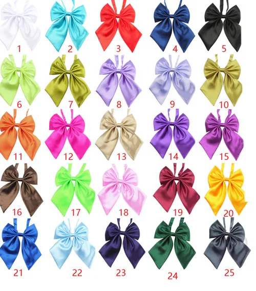 Bulk Dog Bow Tie For Big Dog Bowties Neckties Solid Dog Pet Grooming For Dog Wedding Supplies Dog Accessories For Small Dogs