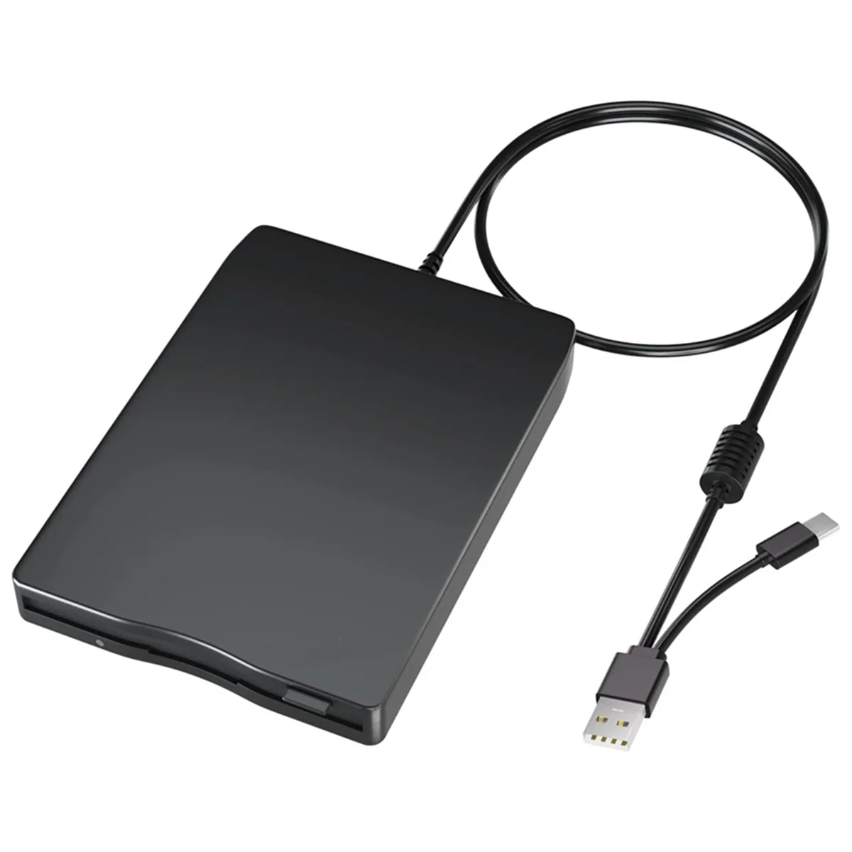 

New USB Floppy Disk Reader Floppy Disk Drive Dual Interface External USB C Floppy Disk Drive for PC Laptop Notebook Desktop