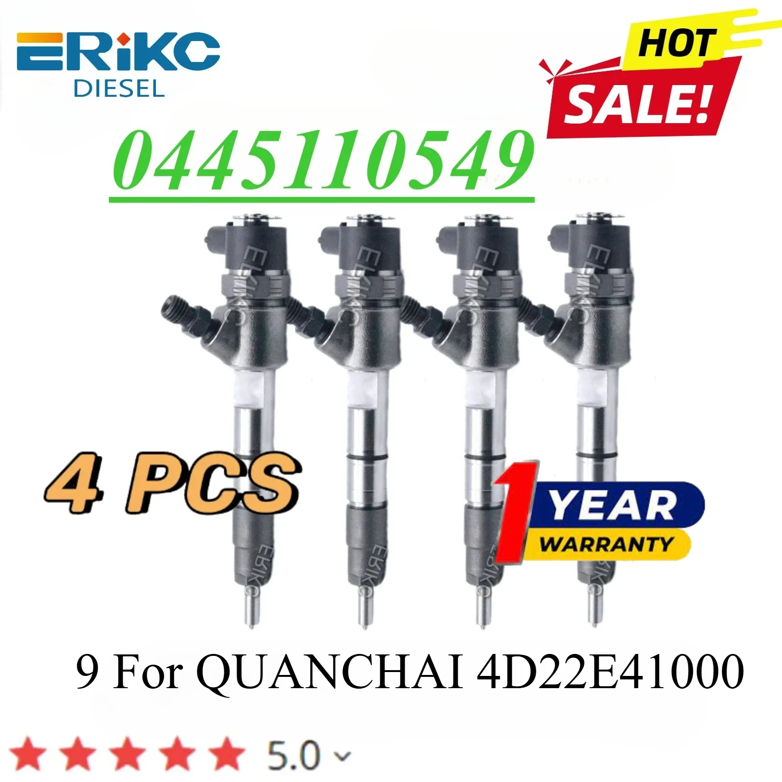 4 Pcs 0445110549 Au…