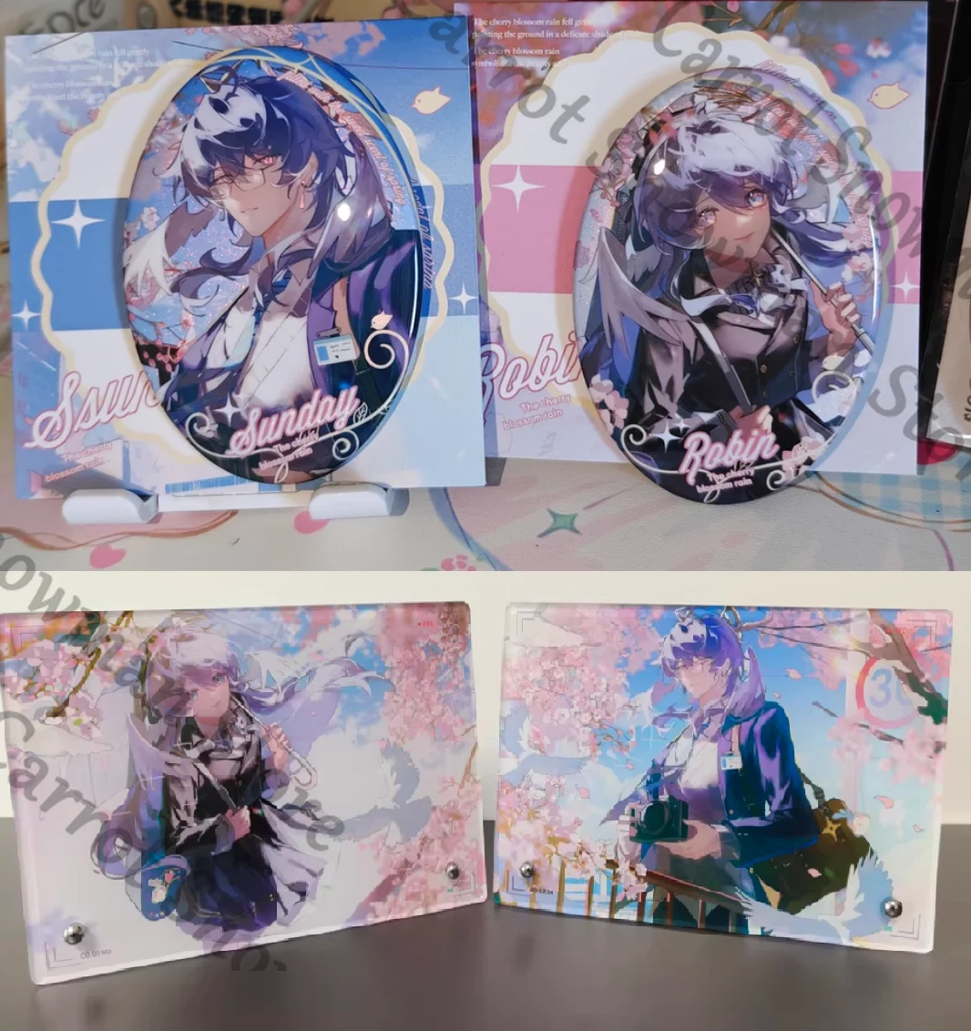 هونكاي: ستار ريل × زملاء سلسلة الكرز سبعة أيام روبن الأحد المنتجات المشتقة بطاقة بريدية شارة هدية الكاميرا الفورية