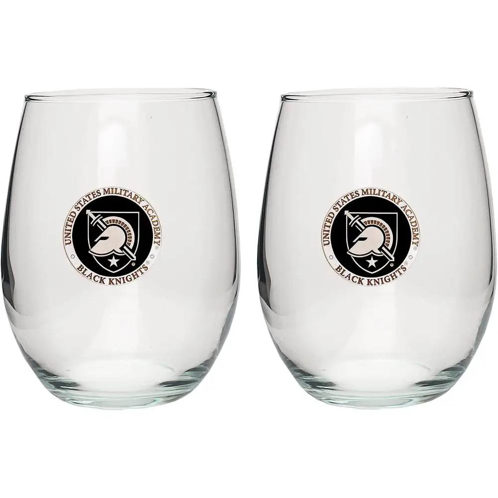 

Набор из 2-х бокалов для вина без ножки, 15 унций | Стеклянная посуда из оловянного стекла Black Knights Academy