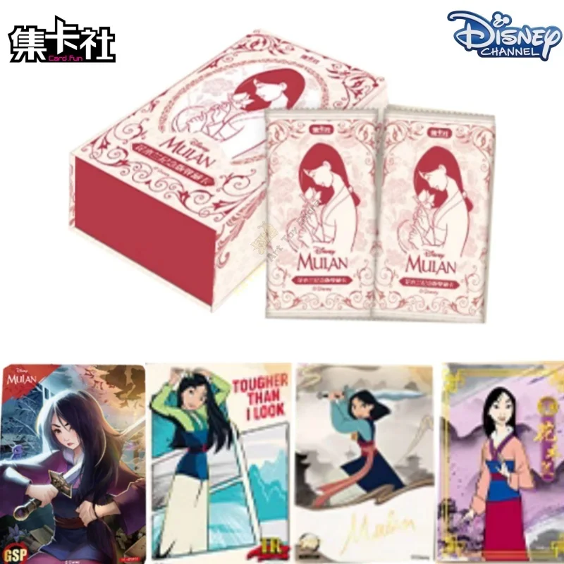 

Card.Fun Official Genuine Disney Hua Mulan Card Martial Arts Cartoon Game Collection Peripheral Children's Toys Holiday Gift