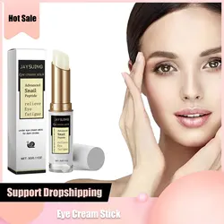 Snail Eye Cream Fade Fine Lines Wrinkl-e Removal Lightening Dark Circles Anti Puffiness Firming Eye Bags Moisturizing Eye Stick