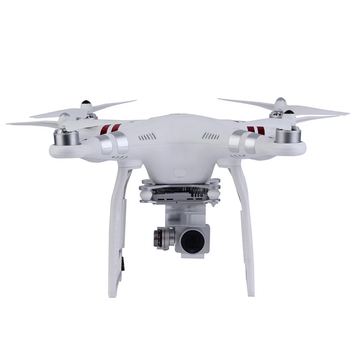 ชุดขาตั้งใต้ท้องเครื่องแบบขยายสำหรับ Phantom 3 สีขาว ทำจากพลาสติก ABS ทนทาน น้ำหนักเบา อะไหล่ทดแทนสำหรับโดรนบังคับวิทยุ