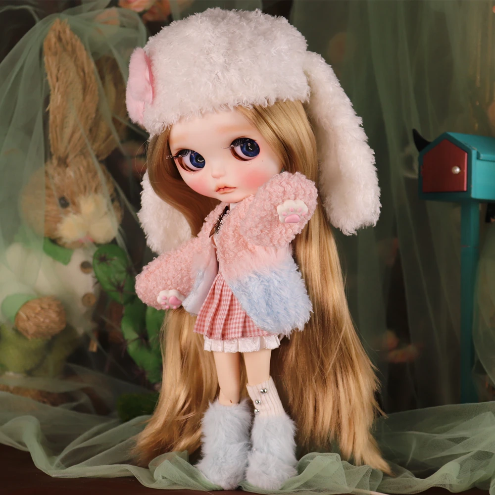 Pity Kitty Ooak ICY DBS Blyth Doll Matte Face Hanp-Painted Makeup1/6 BJD Azone S Anime Girl