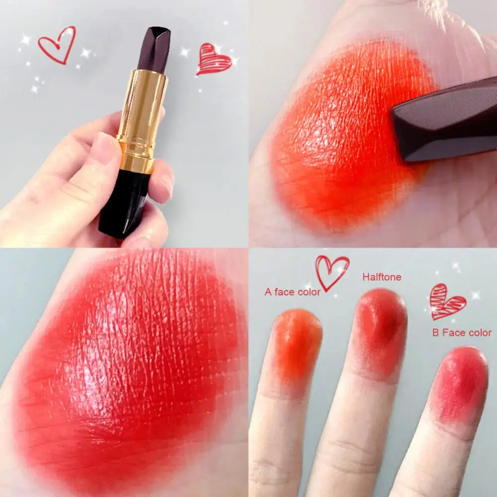 Lippen glasur Färbung eine dreifarbige sichere mittelgroße Kosmetik Lippenstift wasserdicht nicht leicht verblassen tragbare Make-up-Set