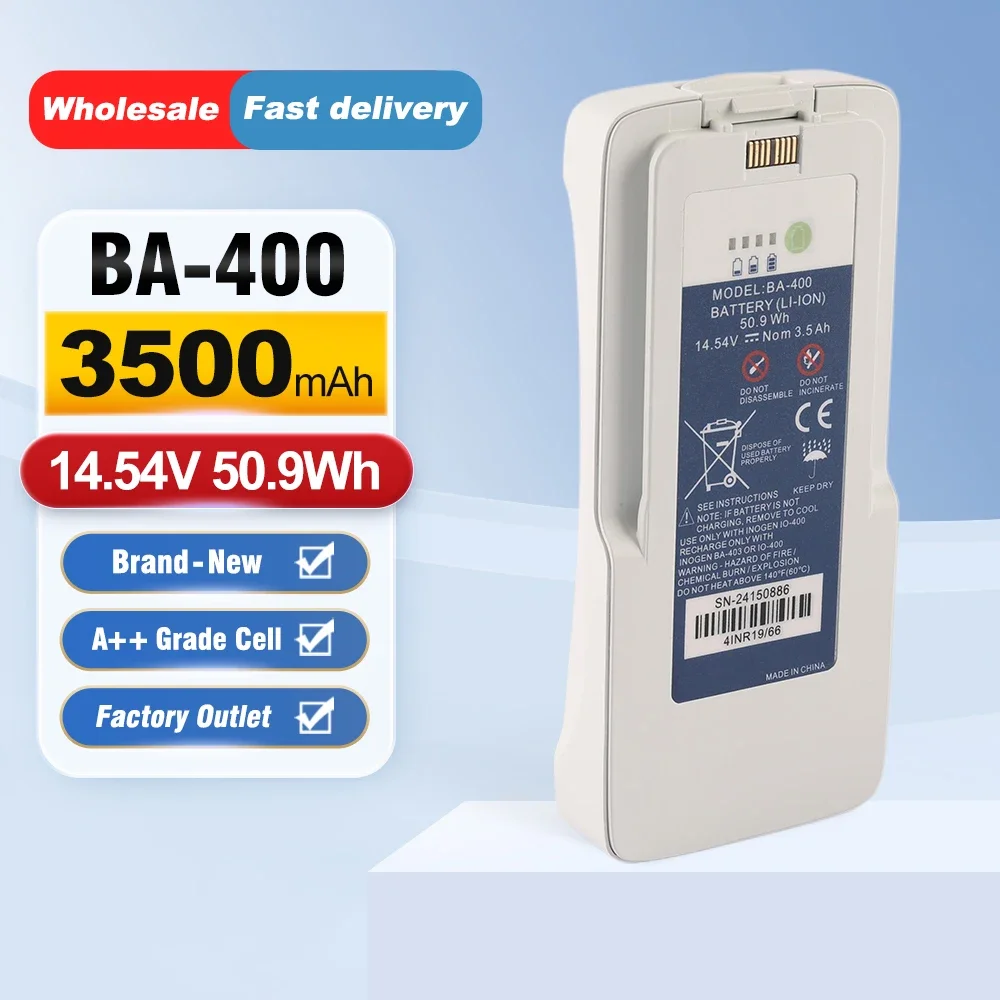 ETESBAY BA-400  1400-2010-4 Rechargeable Li-ion Battery For Inogen One G4 Oxygen Machine