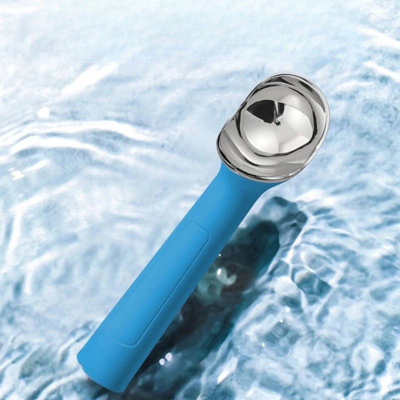 Stainless steel electric heating ball digger, household creative handle self-melting ice cream spoon
