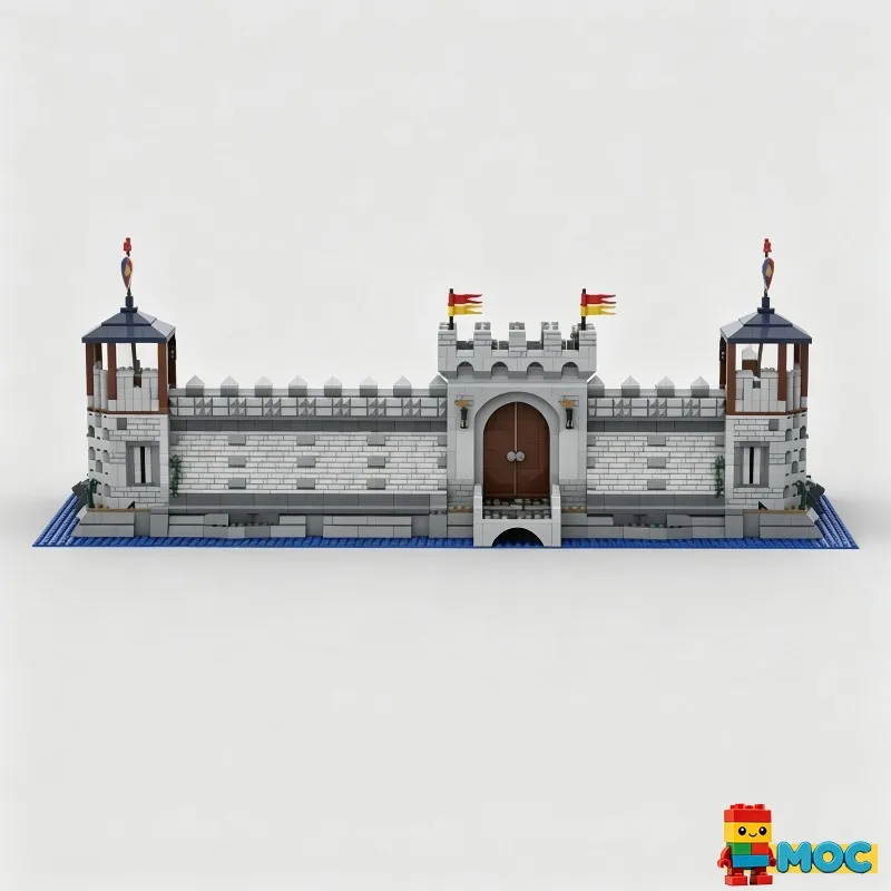 

3176PCS Modular Castle Part One Architecture Model DIY Educational Assembly Toy Birthday Christmas Popular Gift For Collection