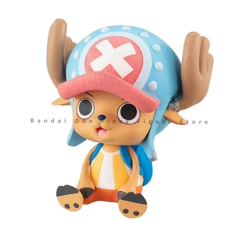 En Stock Original Mega House Bandai Look up Chopper figura de acción juguete de animación regalo modelo coleccionista Anime genuino