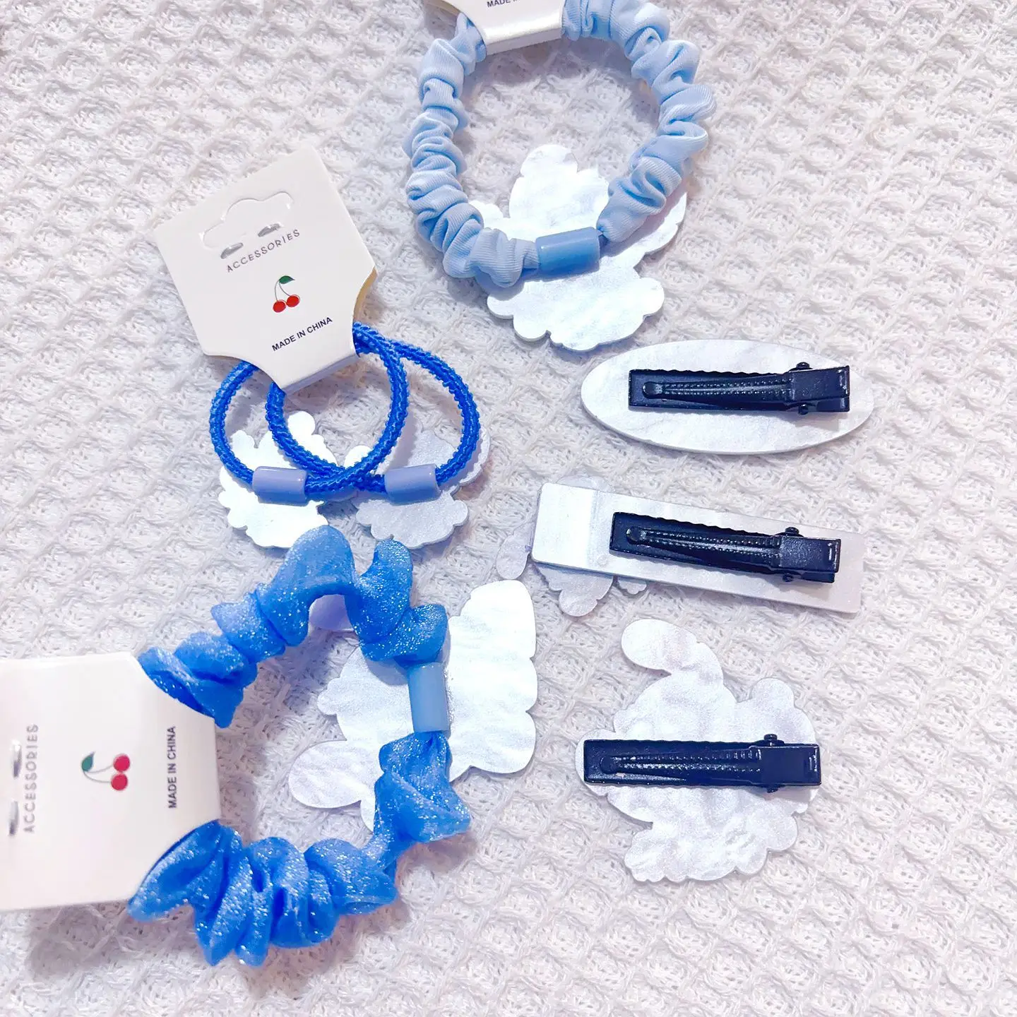 Set di fasce per capelli per ragazze con stampa Disney Stitch, fascia elastica per capelli, fermaglio per capelli, regalo per feste carino per ragazze