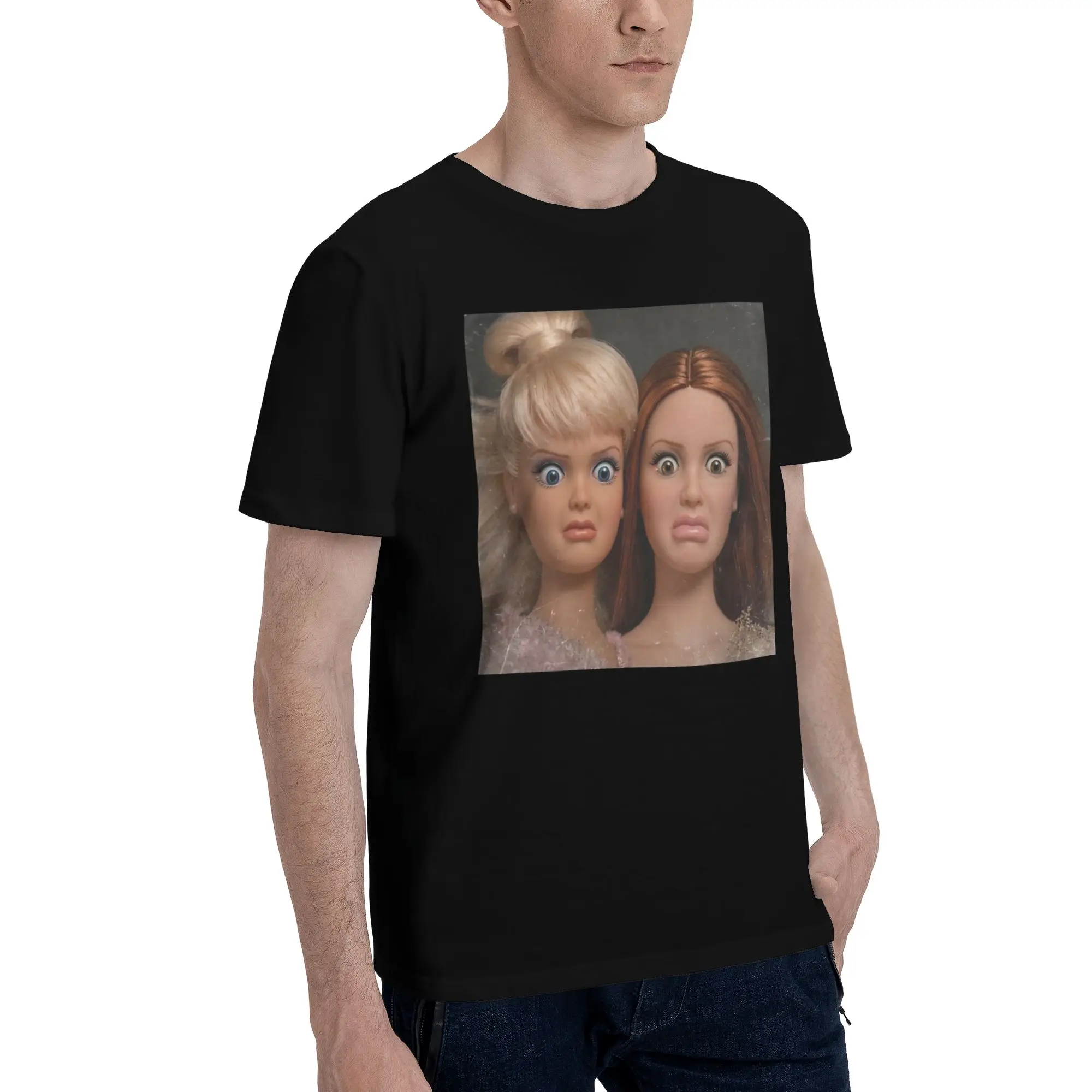 Disgusted FACE Meme Tee Shirt for Men Women Graphic Printing T Shirts  Cotton Clothing