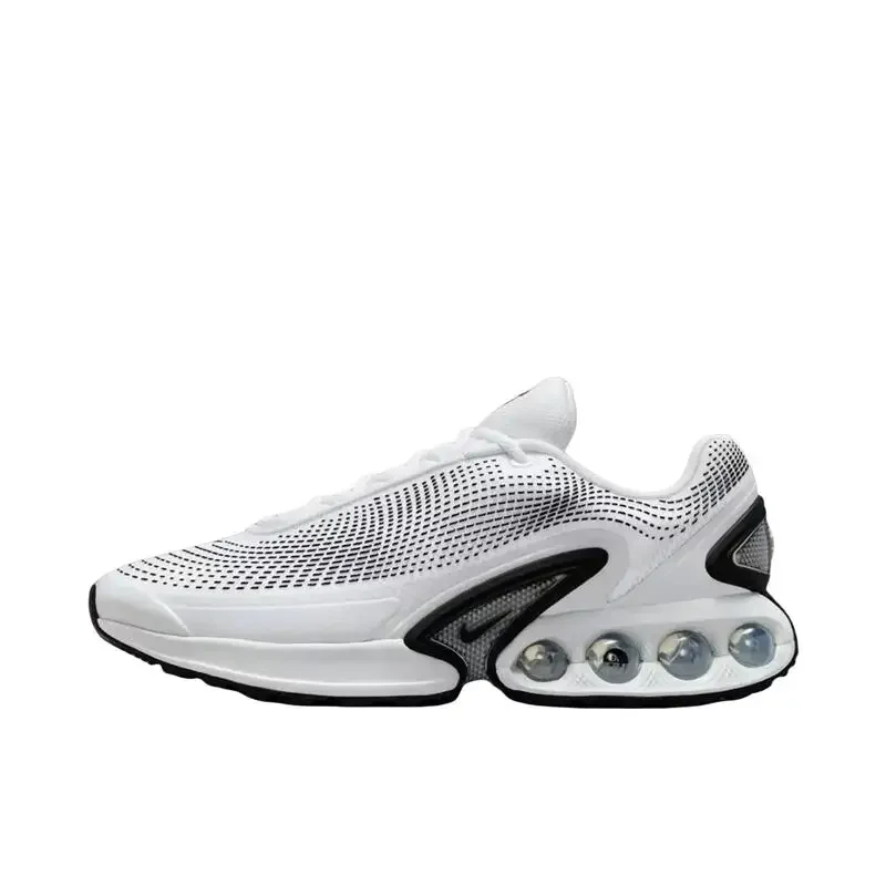 Nike Air Max Dn White Photon Dust Metallic Silver Fashion Air Cushion Anti-Slip Shock-Absorbant Women Running Shoes DV3337-103