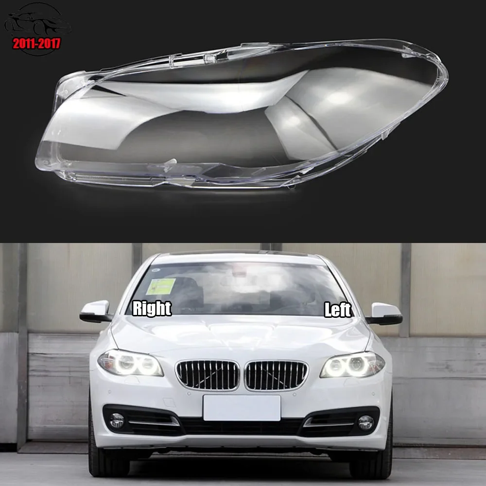 

For BMW 5 Series F18 F10 520i 523i 525i 535i 530i 2011-2017 Lampshade Case Headlamp Shell Plexiglass Replace Original Lampshade