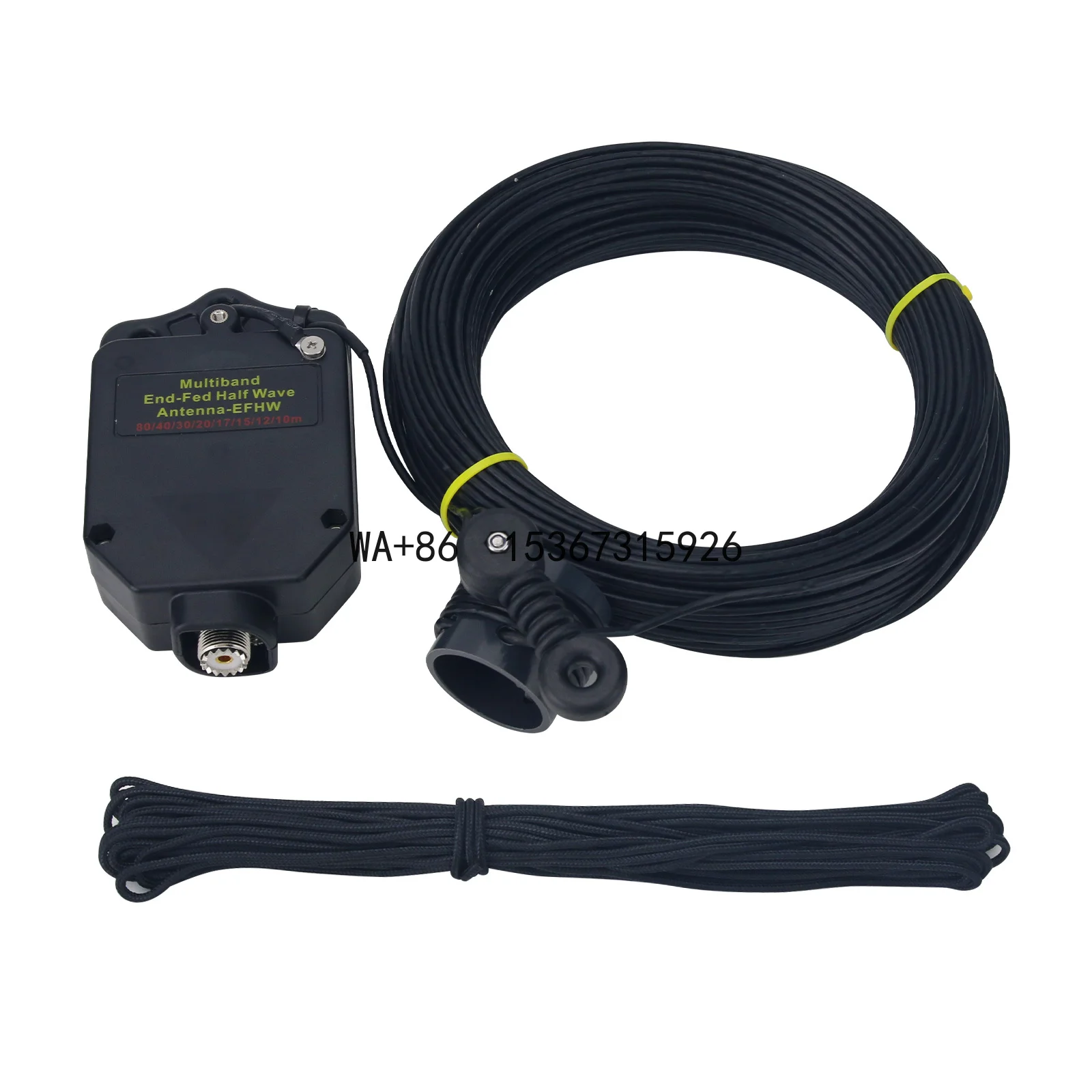 

JYR8010 Коротковолновая антенна с концевой подачей 8-диапазонная ВЧ-антенна мощностью 150 Вт определяет свою нужду 3,5–297 МГц