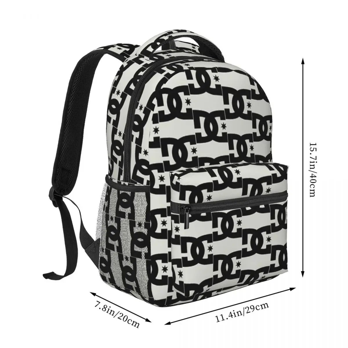 Ken Block Edition Backpack for Men Women Fashion Student Business Daypack College Shoulder Bag 16in