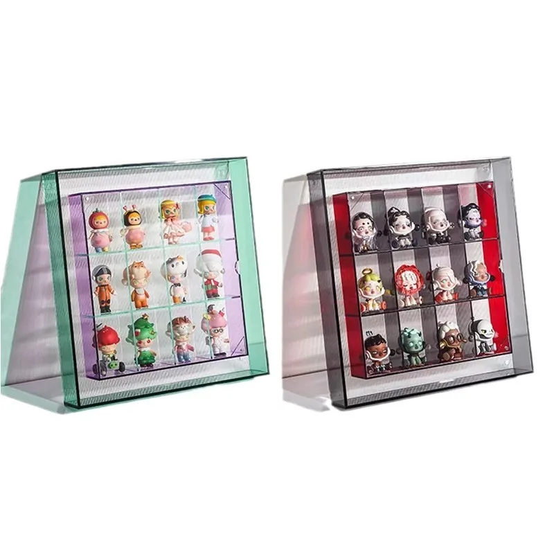 

Acrylic display box tide play light and shadow dazzling figure high transparency and dustproof