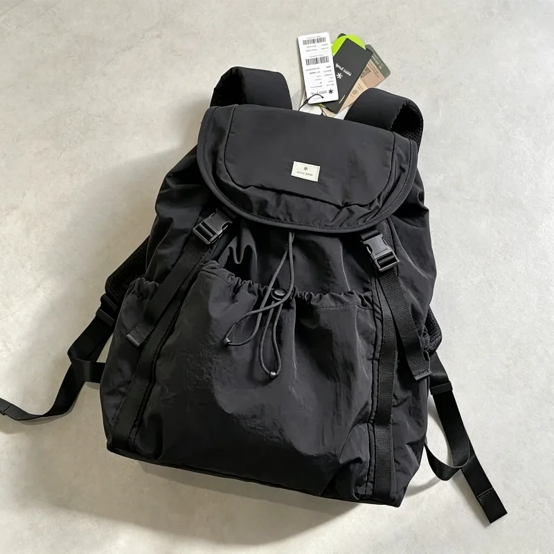 snow peak 25L Backpack Large Capacity Men Women Lightweight Nylon Daypack Multi Pocket Outdoor Hiking Camping Climbing Travel view 6