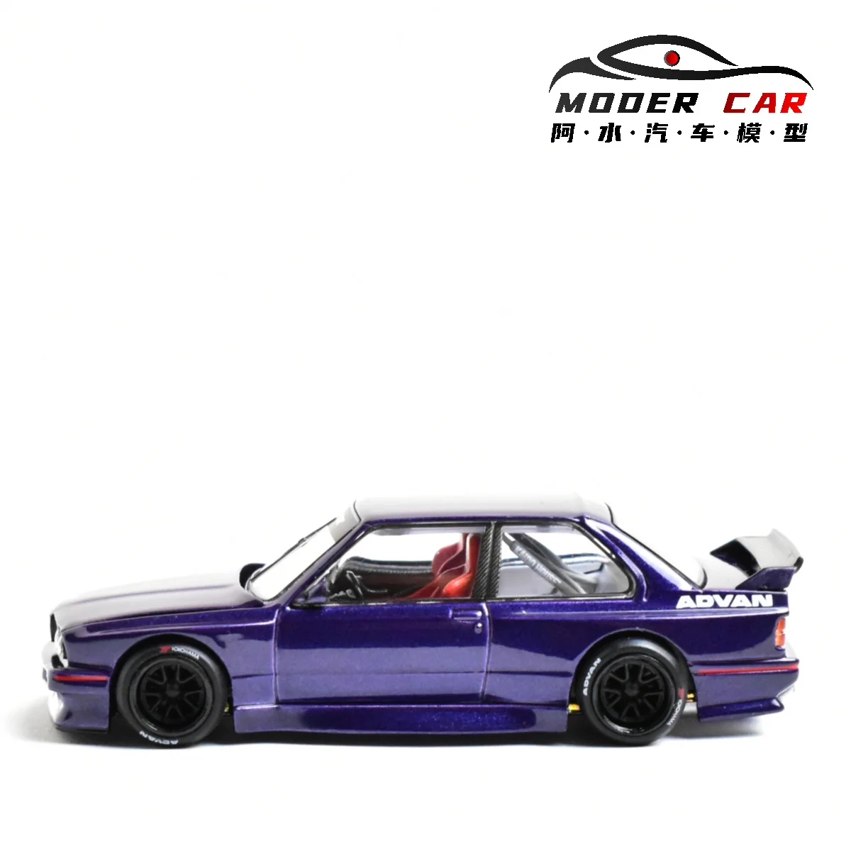 Kaido House+MINIGT TSM 1:64 216 Souvenir M3 paarse gegoten modelauto