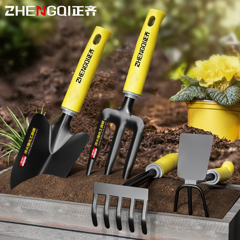 Planting Tools Gardening Shovels Rakes Hoes Dual-Use Outdoor Courtyard Weeding Tools Small Shovels Potted Plant Supplies