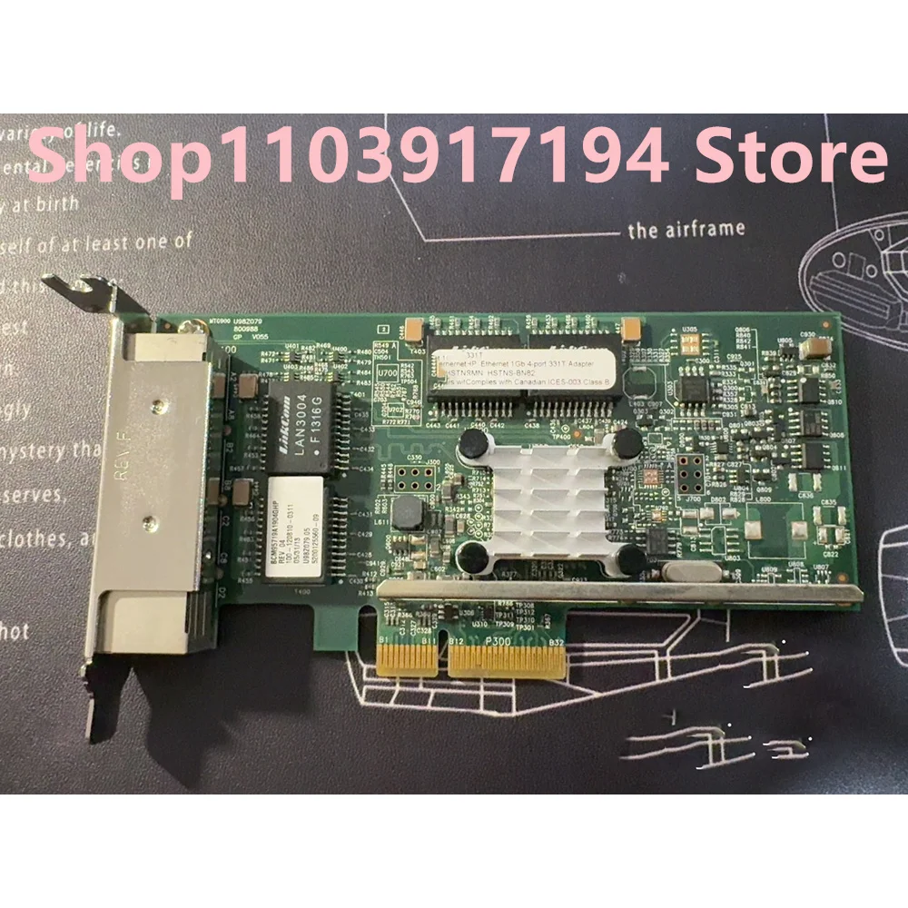 FOR HP 331T  Four-port Gigabit Network card  BCM5719 chip