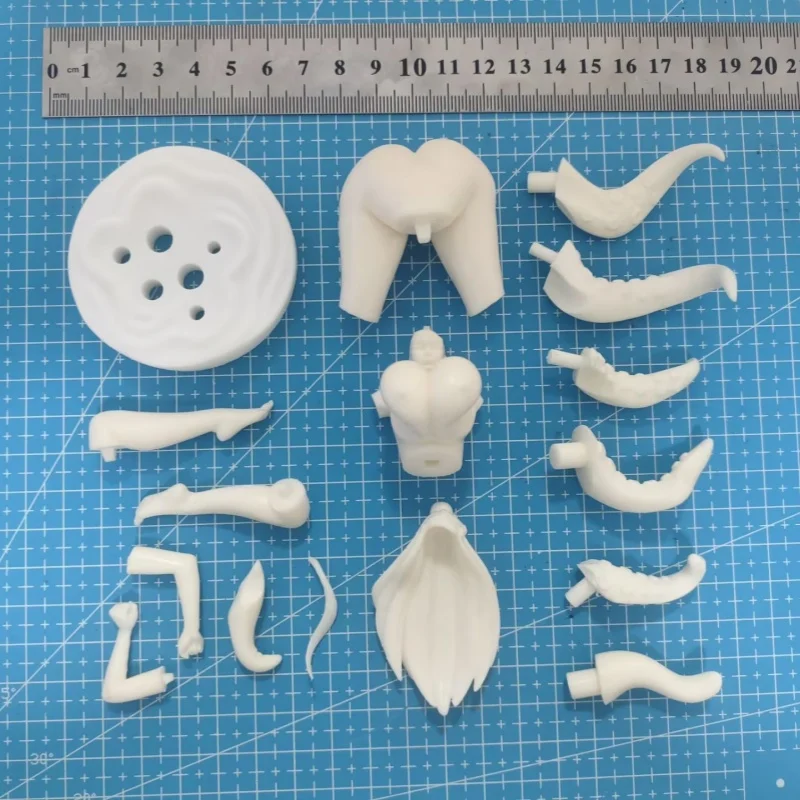 Nessa Vollharz-Figurenmodellbausatz im Maßstab 1:24, zum Zusammenbauen von Miniaturen, unmontiert, unbemalt, zum Sammeln von Hobbyspielzeug, Geschenken