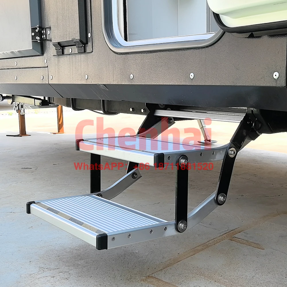 

Caravan Camper Step Electric Motorhome Electric Charging Step for Adults Electric Step Platform