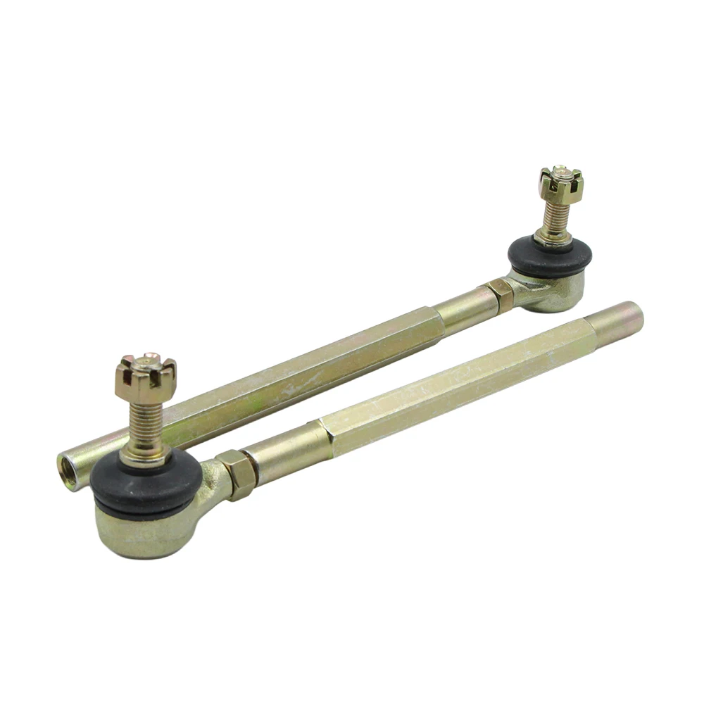 

1 Pair M10 Left Hand Thread Steering Tie Rod 190mm For DIY ATV Go Golf Kart Buggy Quad Bike Gear Rack Parts
