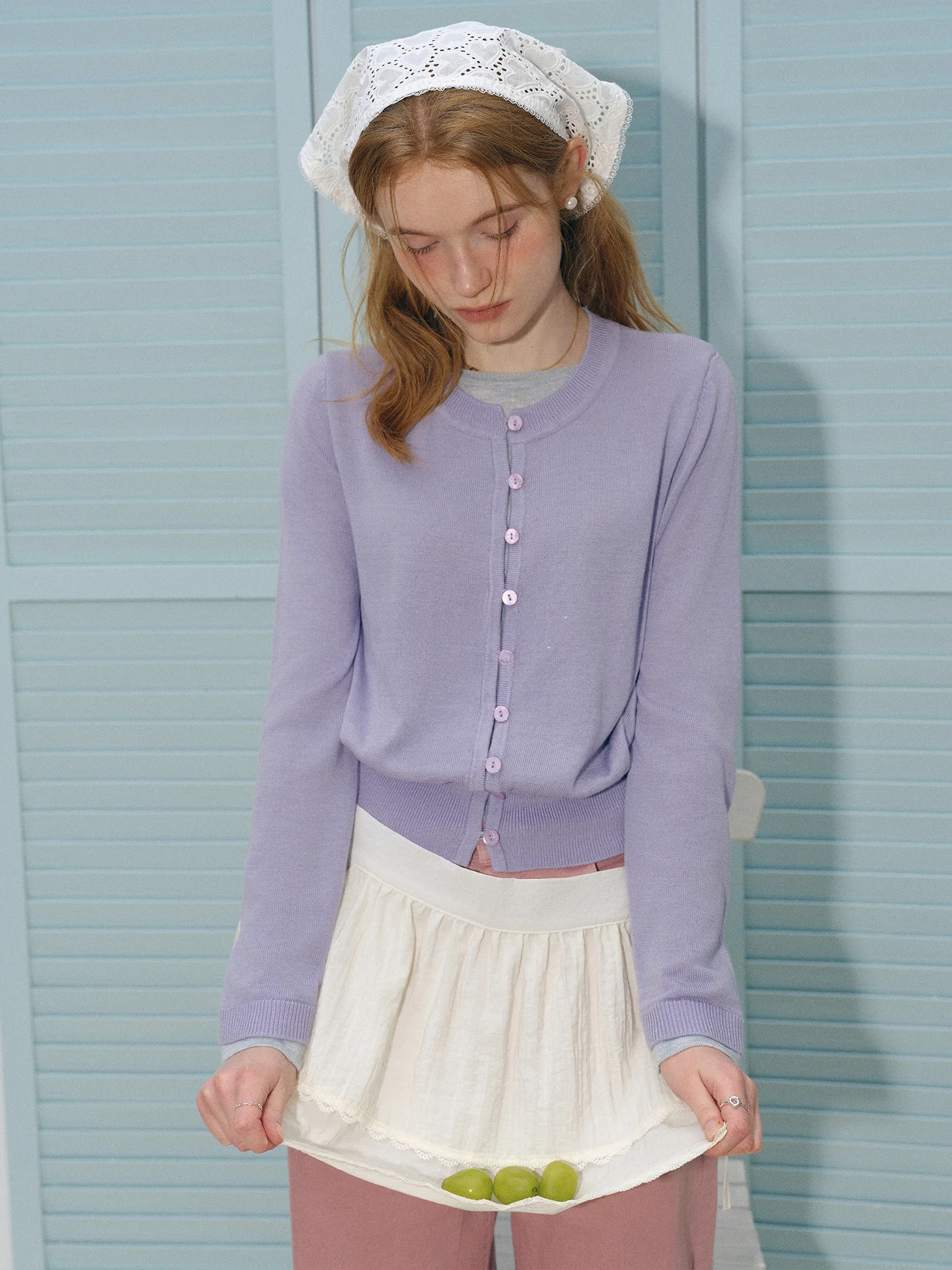 

Вязаный кардиган Rina Berry из смесовой шерсти, повседневный, свободного кроя, однотонный, универсальный, с завязками на талии, с открытым передом, весенний стиль