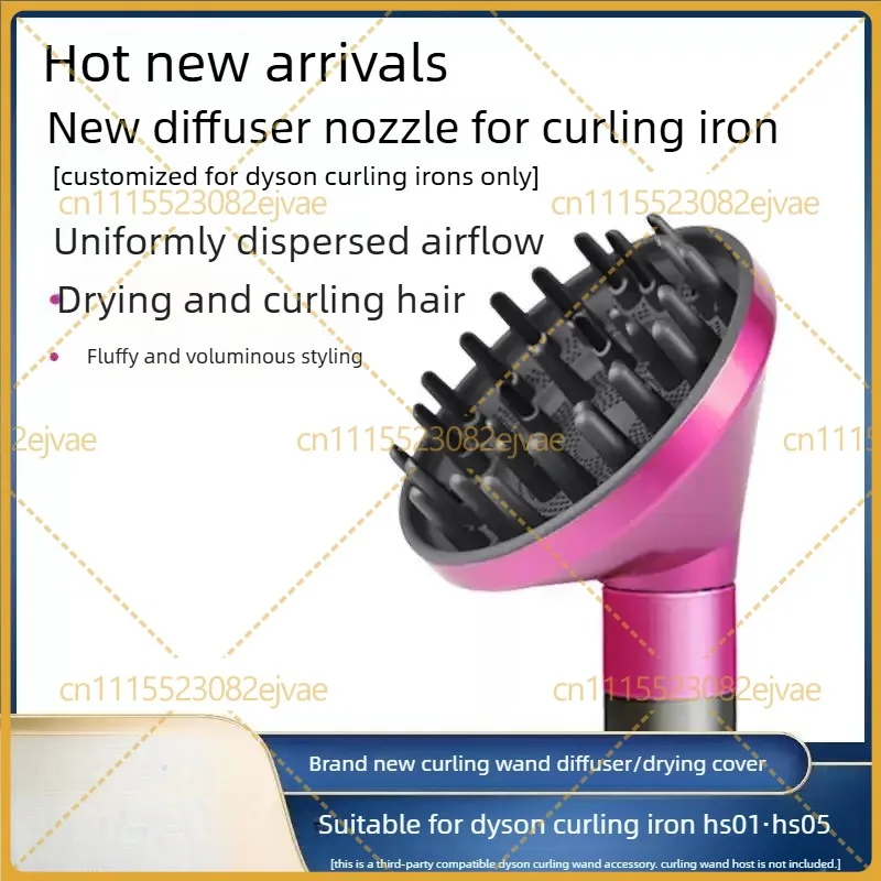 Diffuser Nozzle For Dyson Airwrap HS01 HS05 HS08 Curling Dryer Hair Blow Dryer Accessories