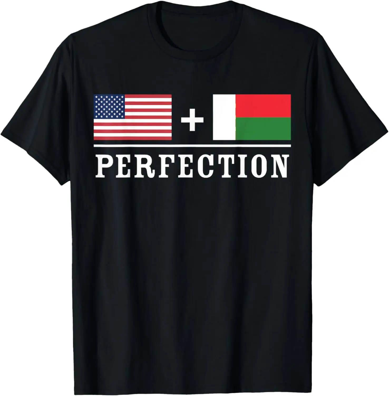 

American + Madagascar = Perfection Flag T-Shirt